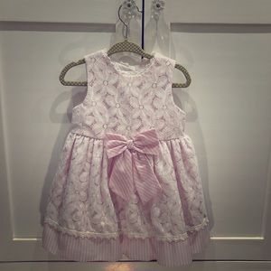 Pink Gingham baby dress